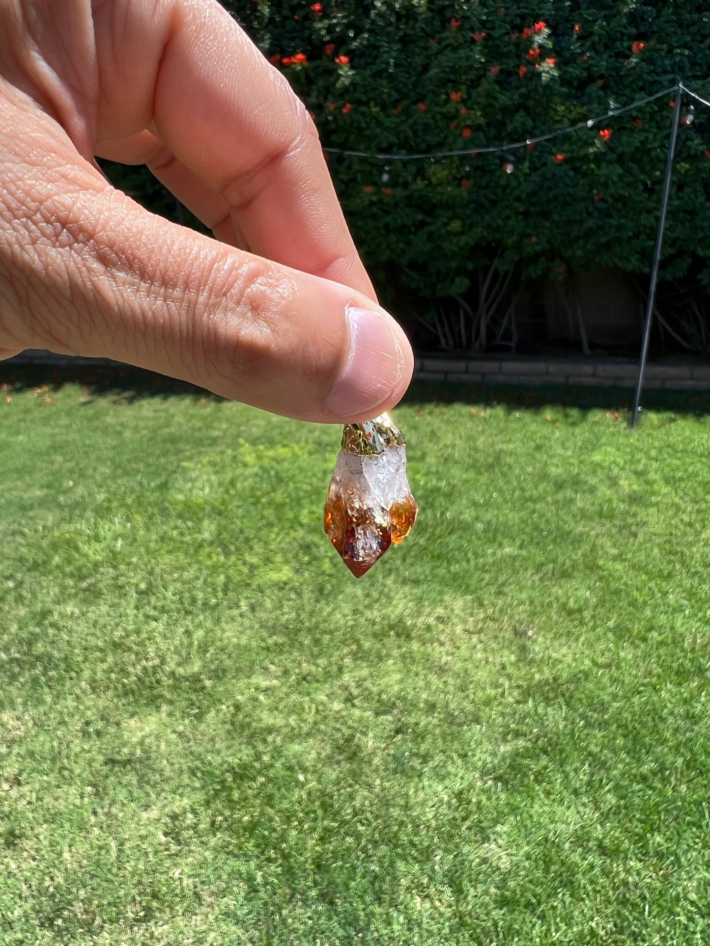 ✨ Citrine Crystal Handcrafted Pendant - Radiate Sunshine & Prosperity ✨