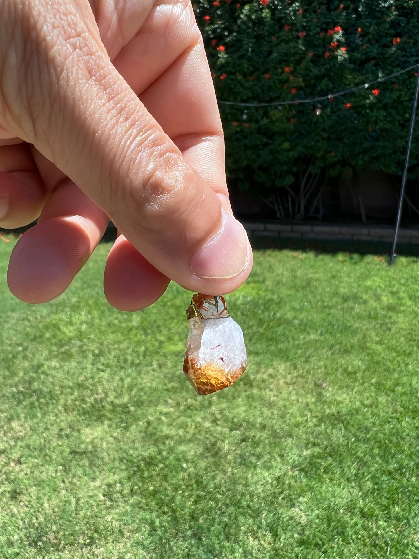 ✨ Citrine Crystal Handcrafted Pendant - Radiate Sunshine & Prosperity ✨