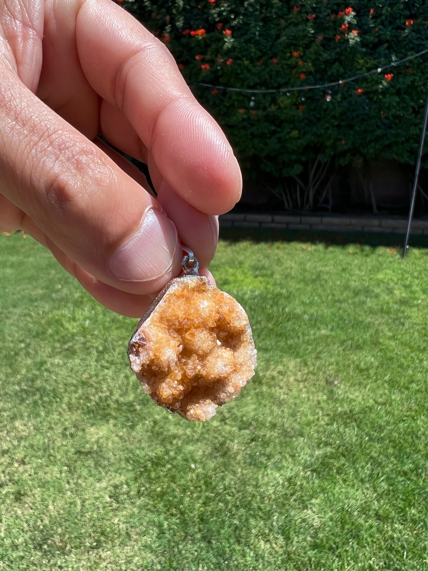 ✨ Citrine Crystal Handcrafted Pendant - Radiate Sunshine & Prosperity ✨