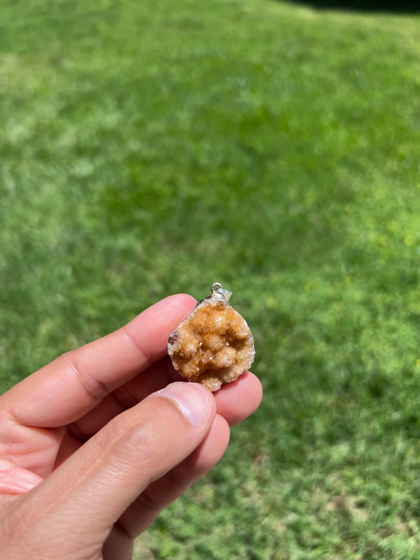 ✨ Citrine Crystal Handcrafted Pendant - Radiate Sunshine & Prosperity ✨
