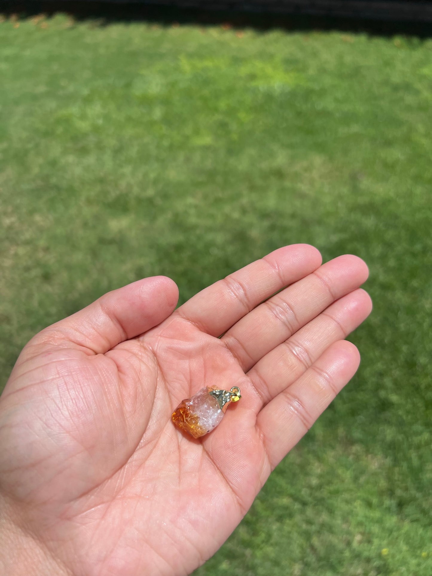 ✨ Citrine Crystal Handcrafted Pendant - Radiate Sunshine & Prosperity ✨