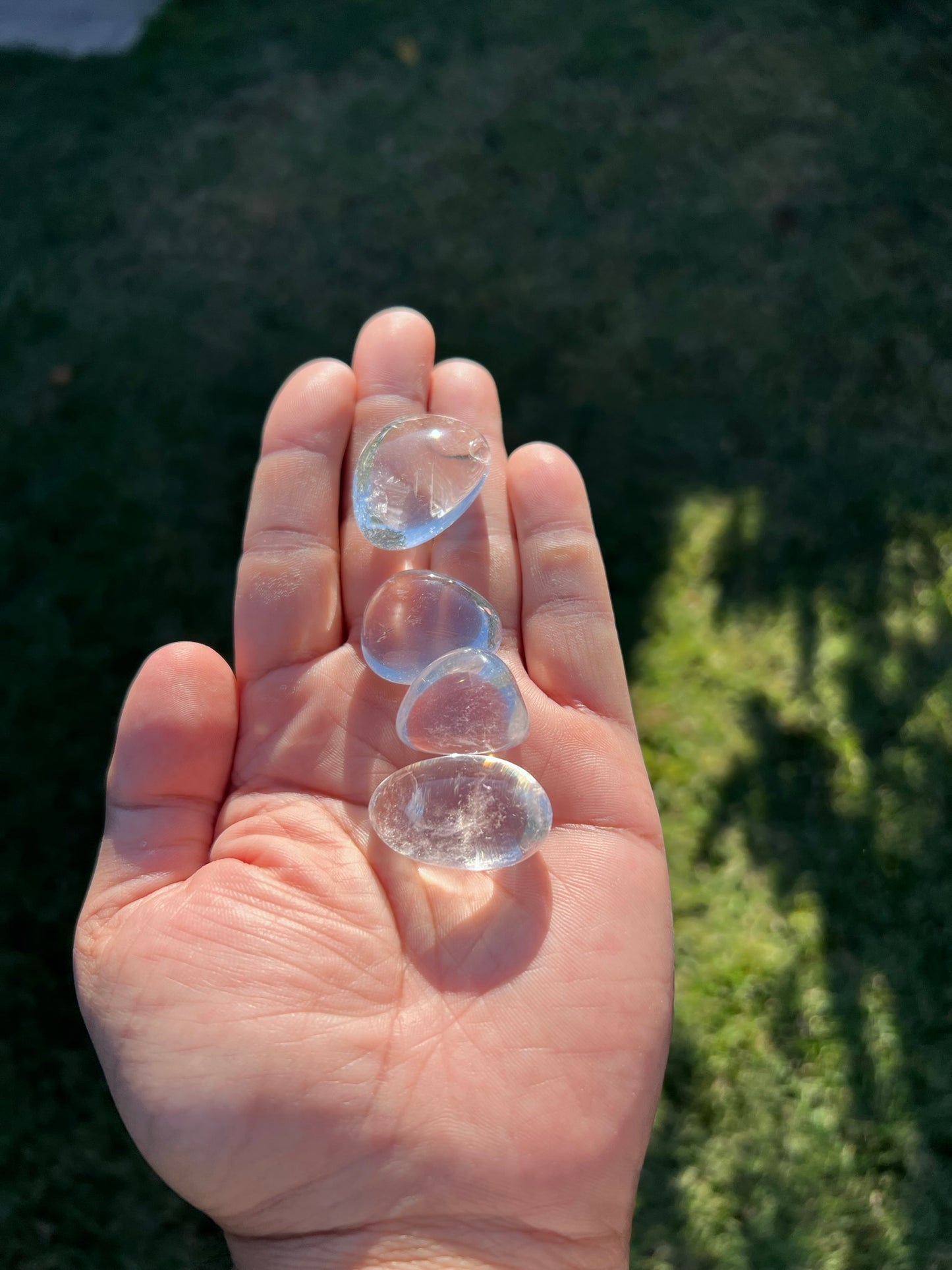 Clear Quartz Natural Tumble Stones