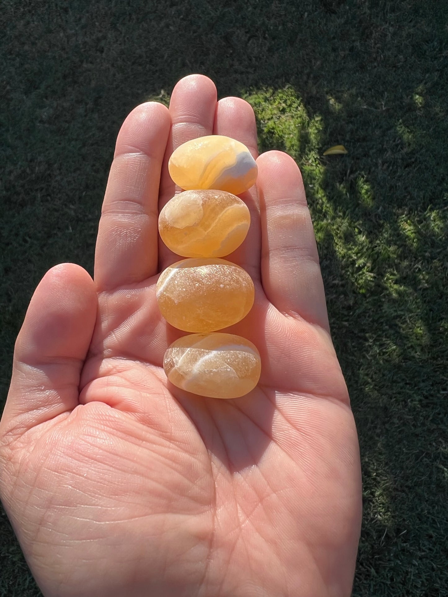 Calcite Natural Tumble Stones