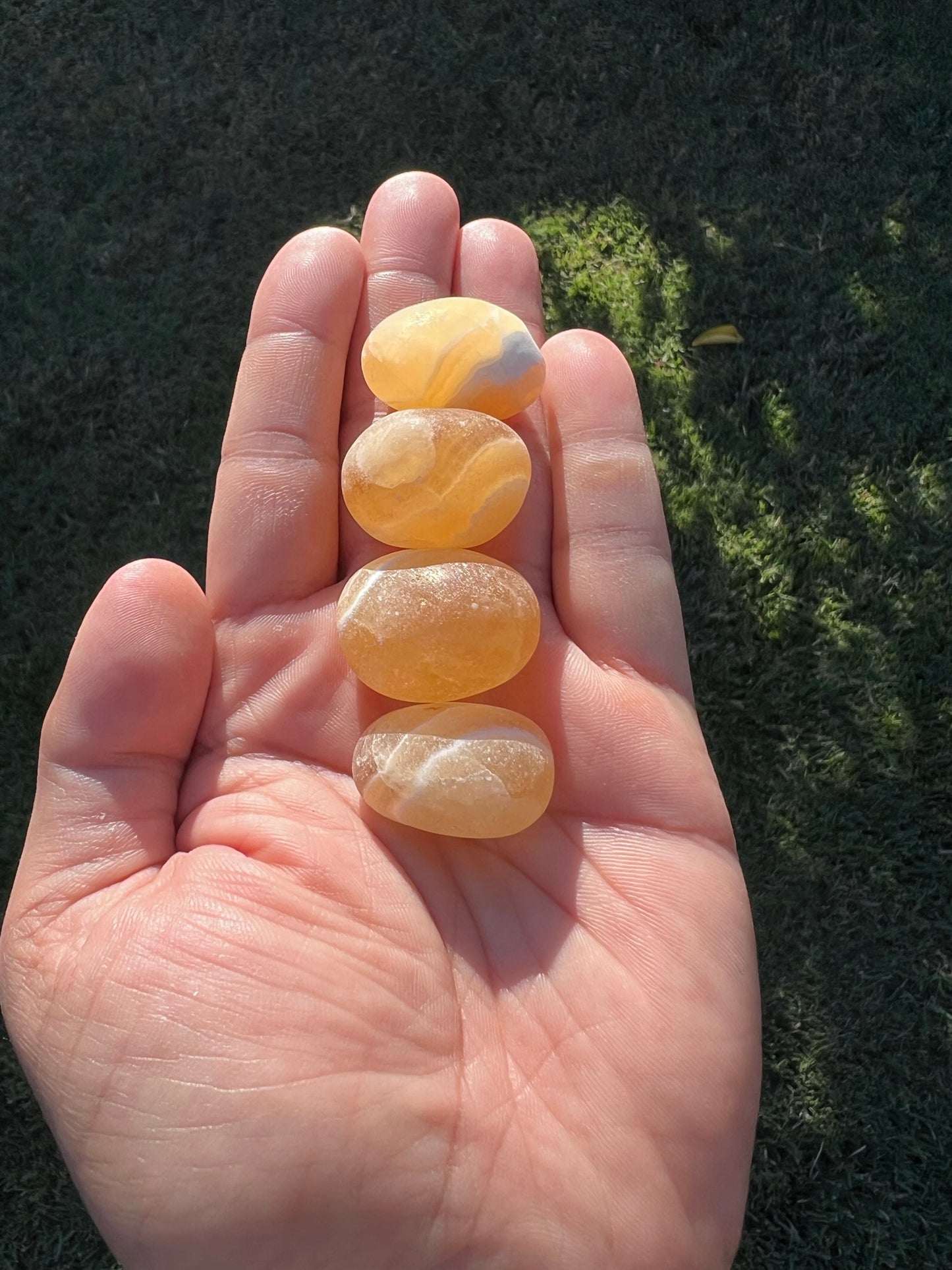 Calcite Natural Tumble Stones