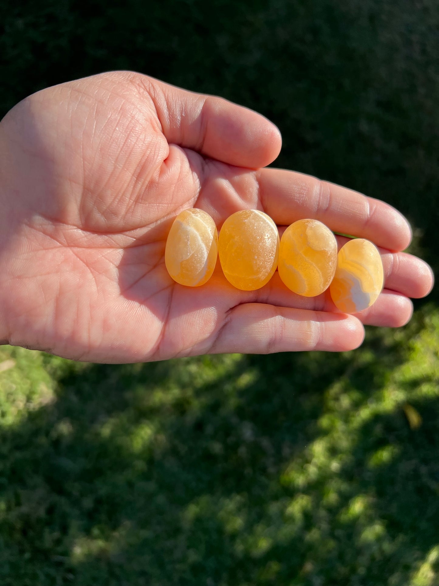 Calcite Natural Tumble Stones