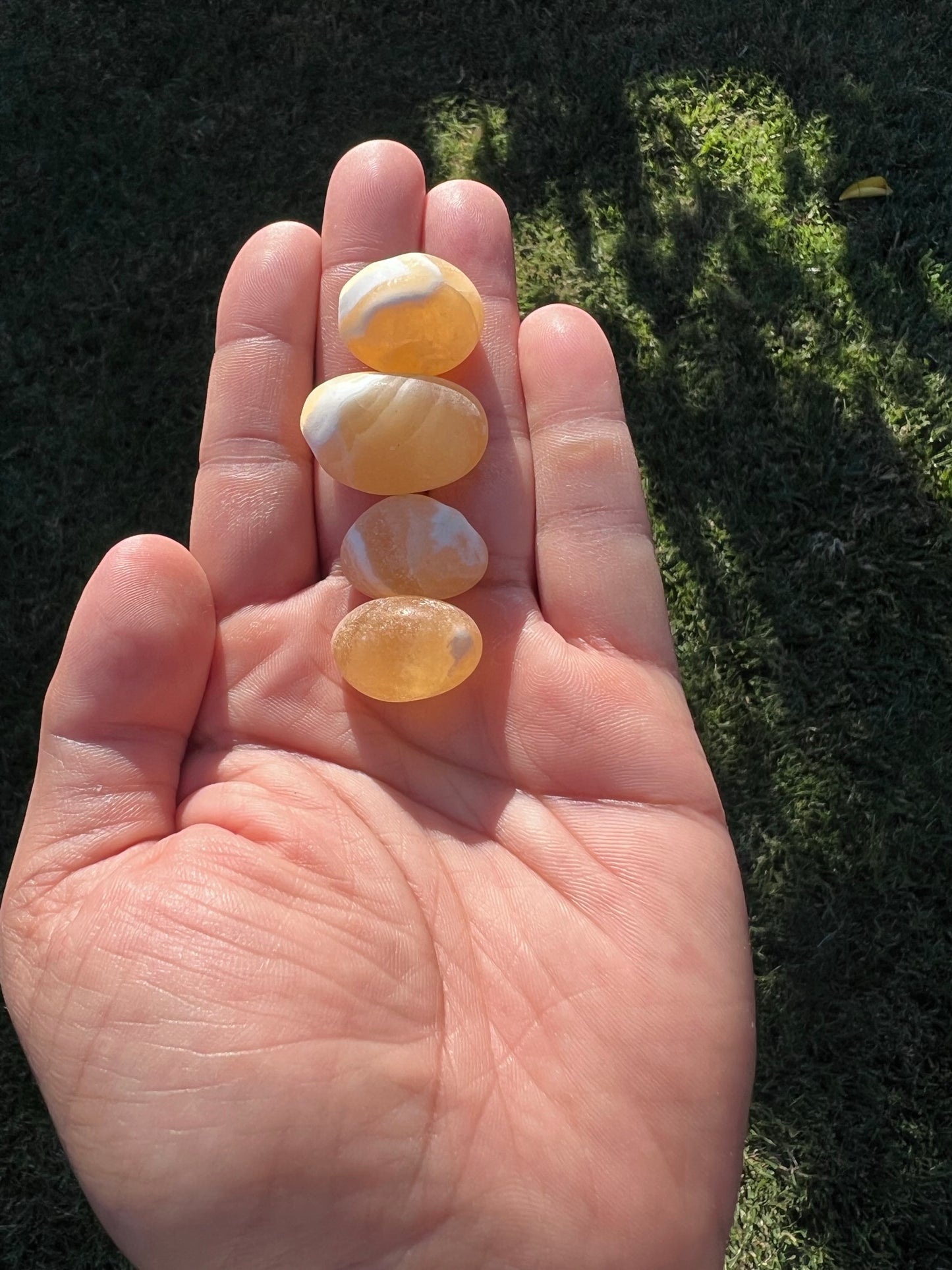 Calcite Natural Tumble Stones
