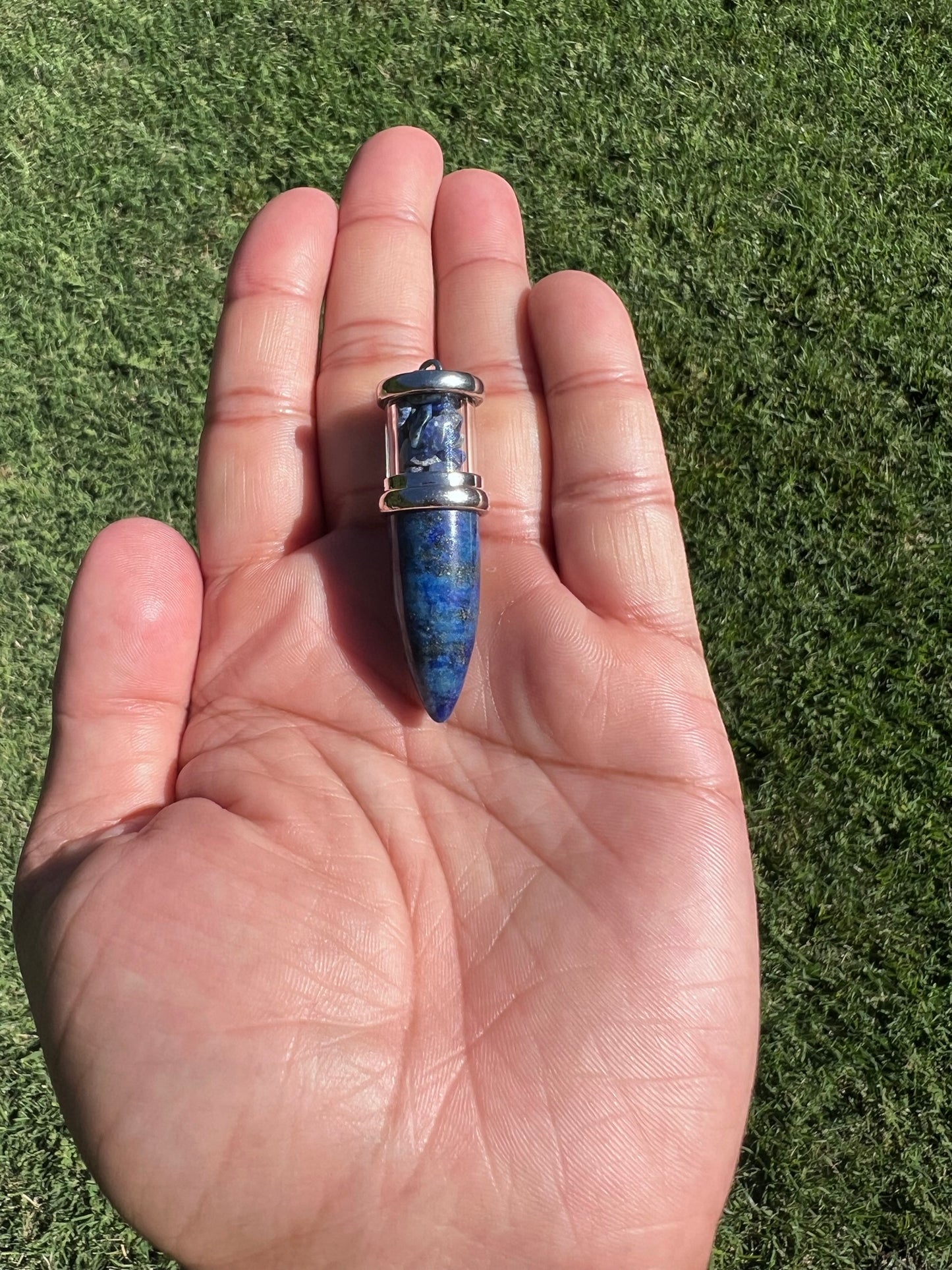Crystal Bullet Pendant