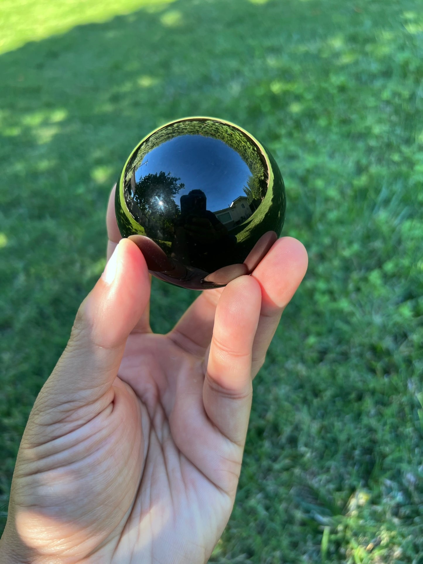 š¤ Embrace Your Inner Power with a Black Obsidian Sphere! š¤