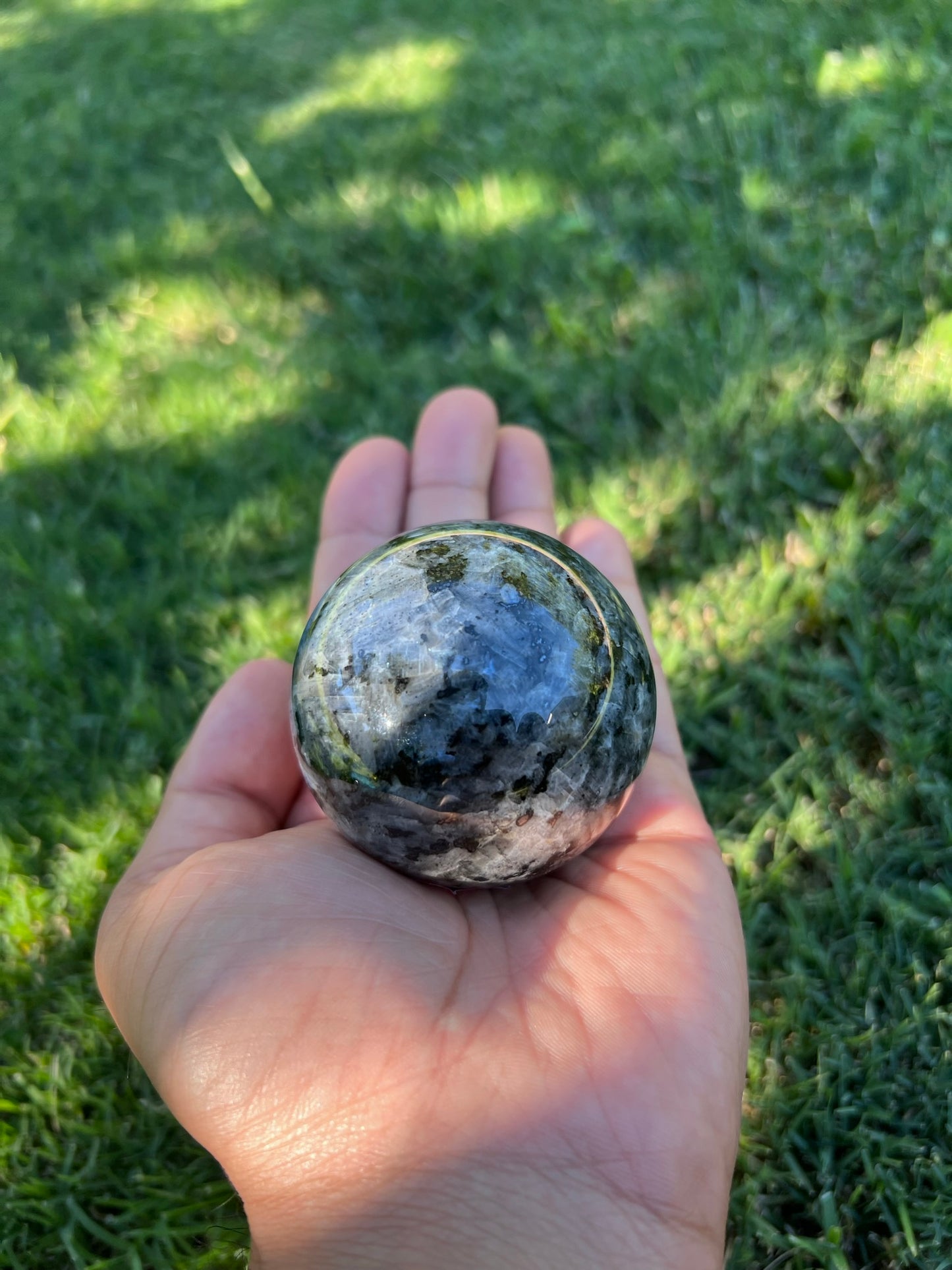 ⨠Unleash Your Inner Magic with a Larvikite Sphere! â¨