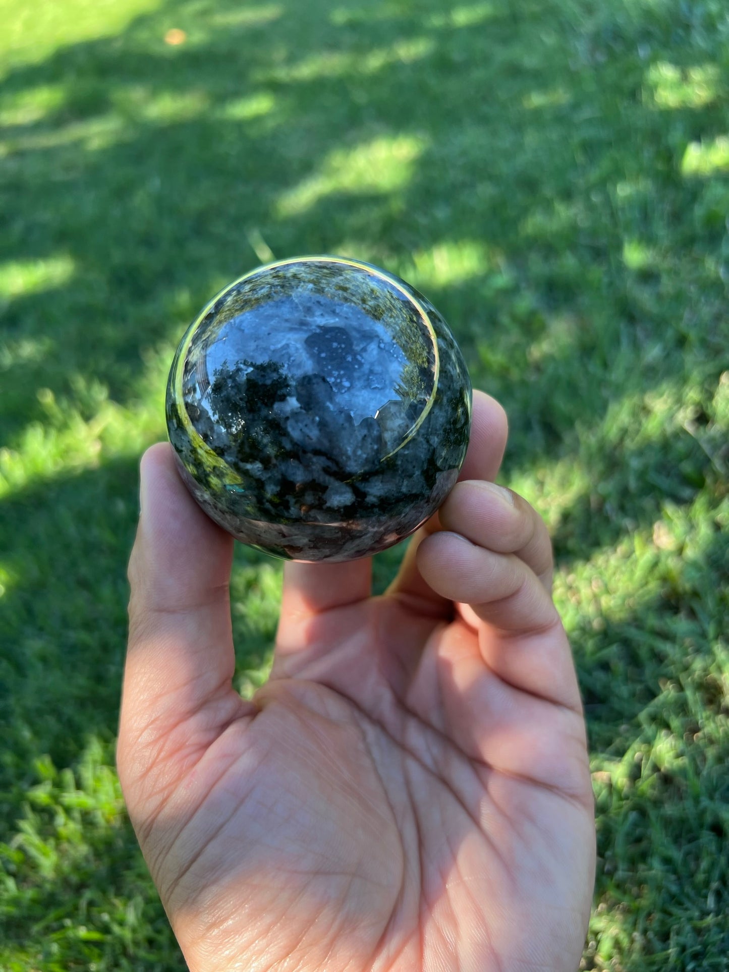 ⨠Unleash Your Inner Magic with a Larvikite Sphere! â¨