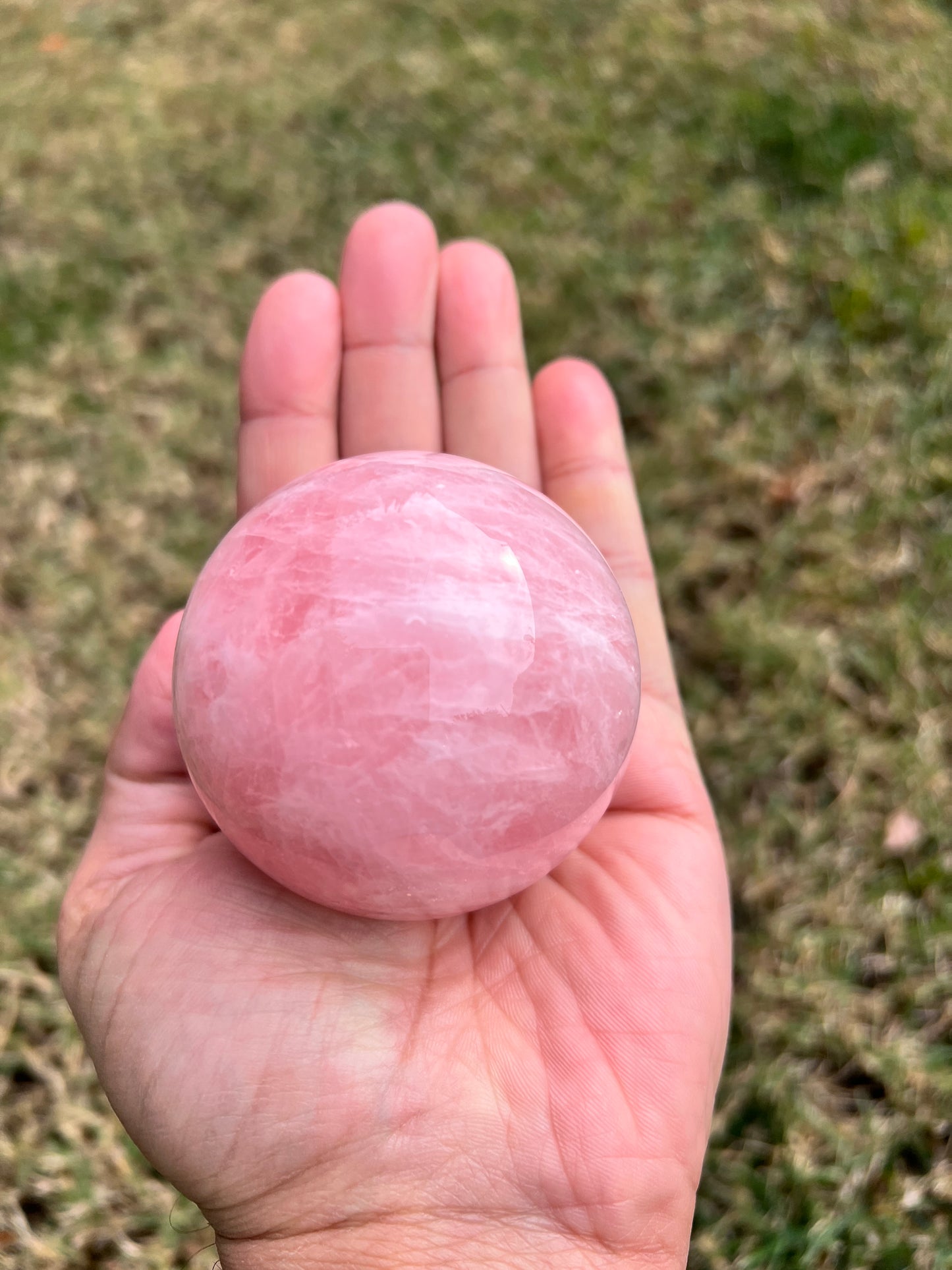 ✨Elevate Your Space with a Majestic Rose Quartz Sphere✨