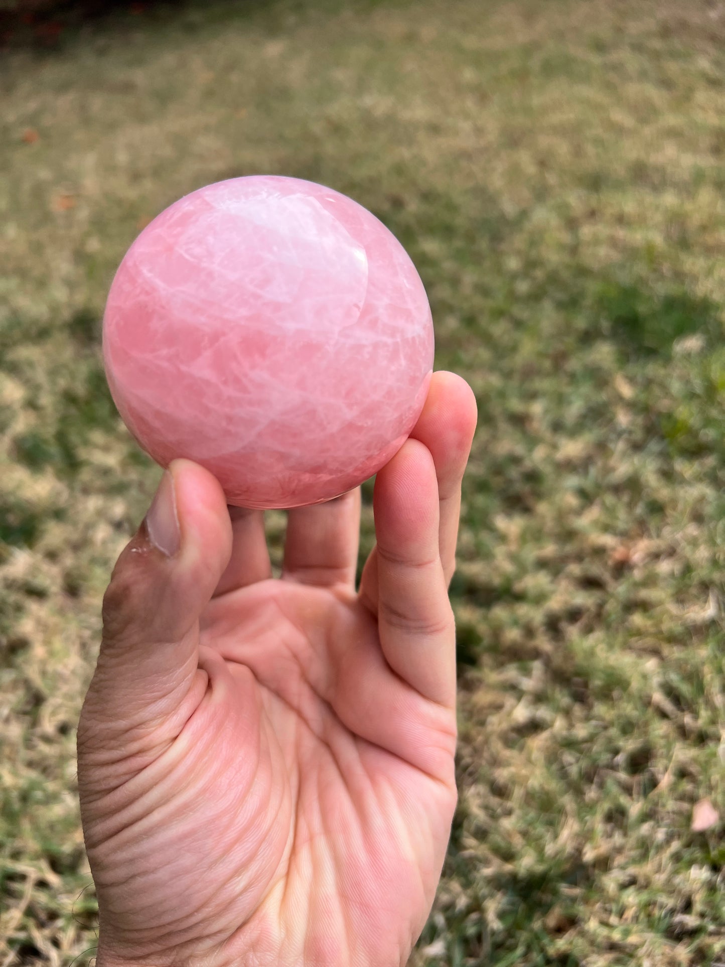 ✨Elevate Your Space with a Majestic Rose Quartz Sphere✨