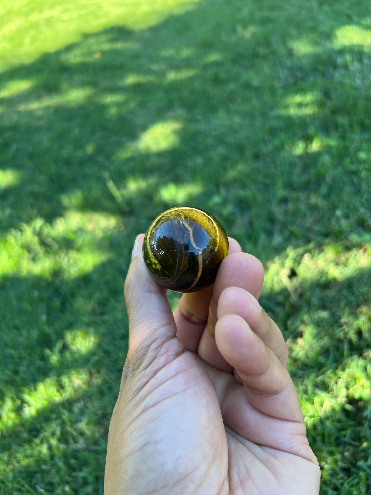 ⨠Unleash Your Inner Power with a Mini Tiger Eye Sphere! â¨