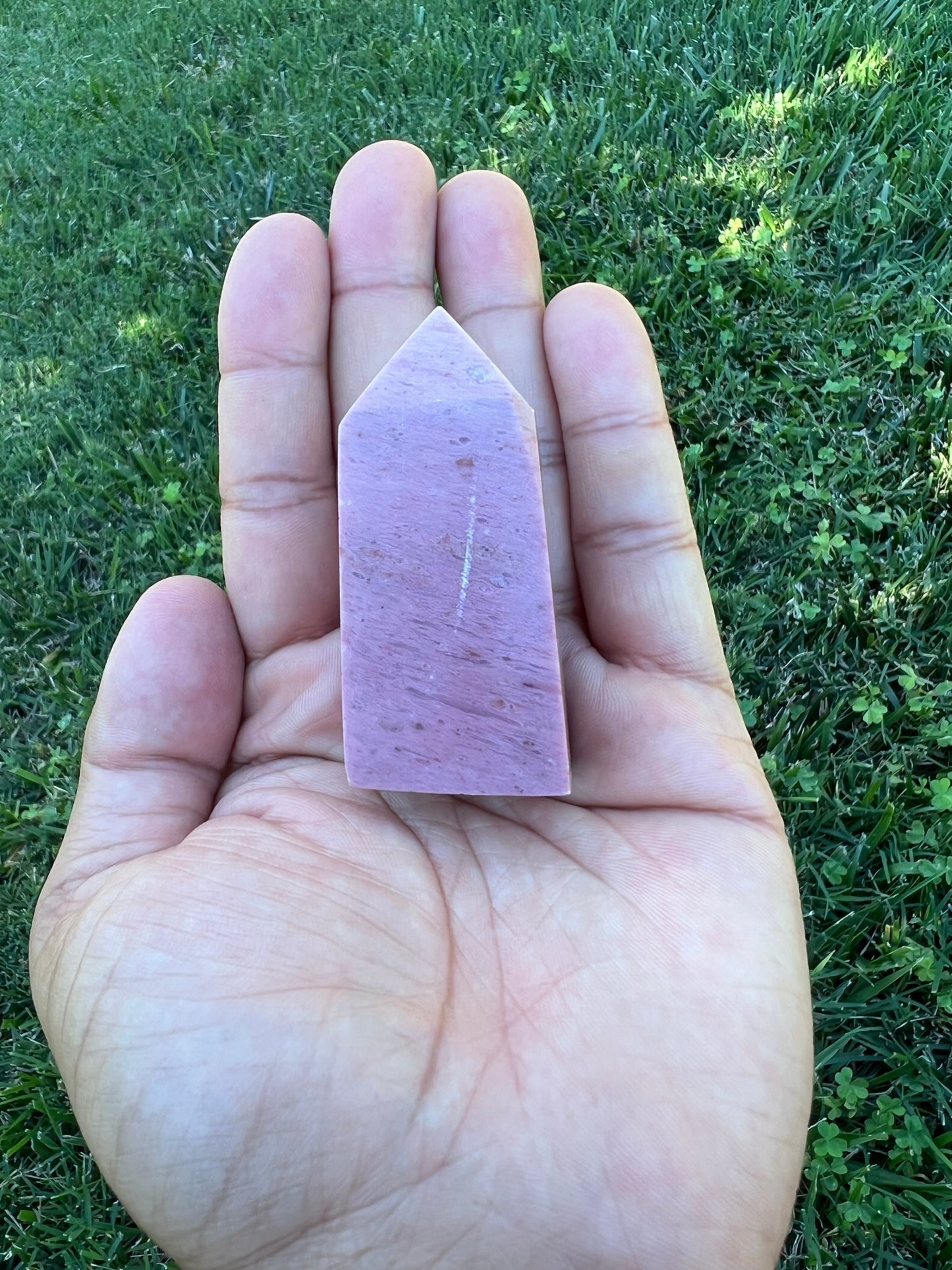 š Embrace Self-Love with a Pink Jasper Tower! š