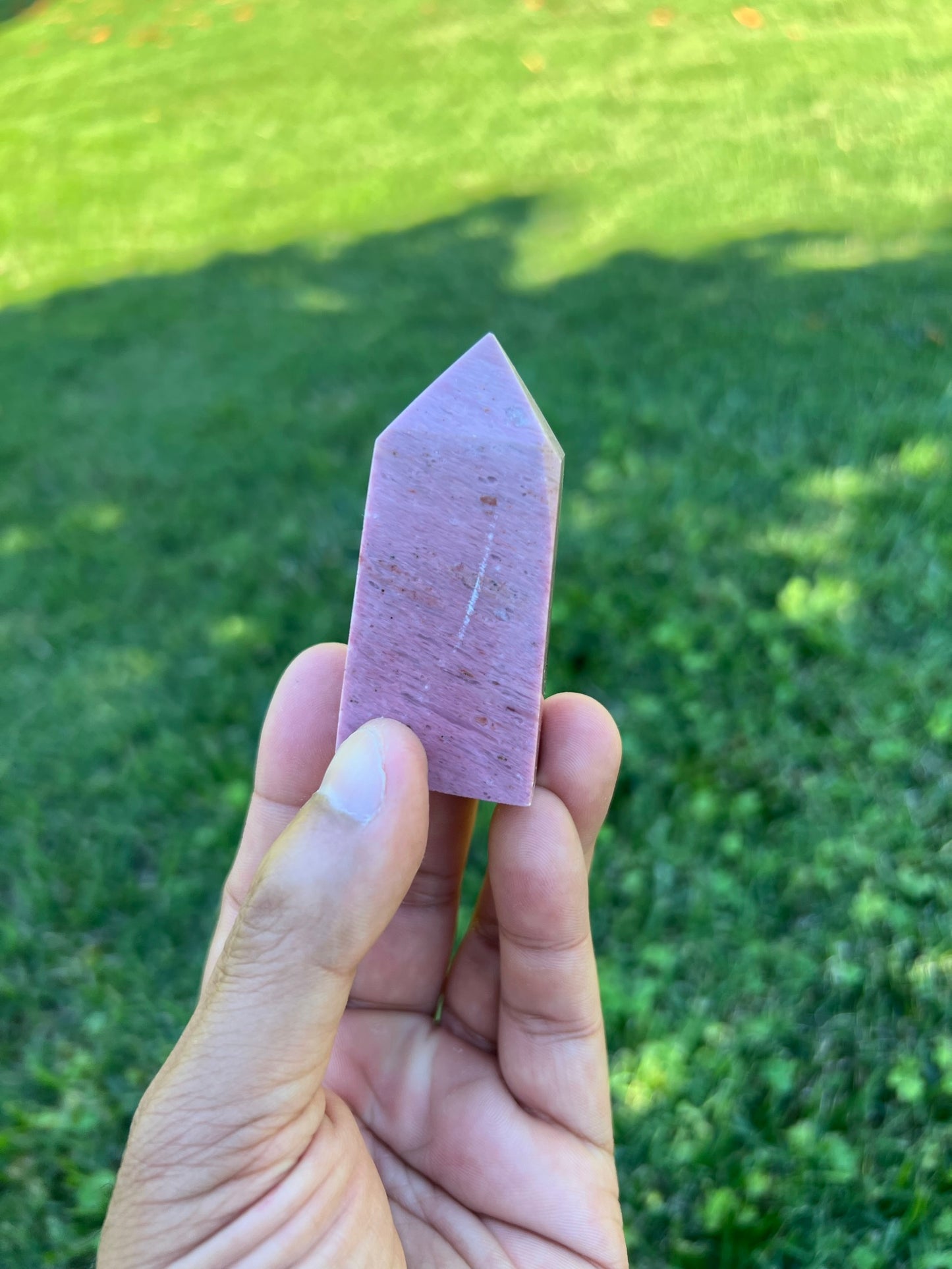 š Embrace Self-Love with a Pink Jasper Tower! š
