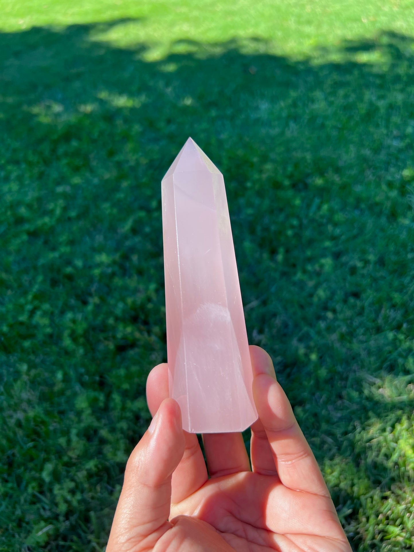 ✨Embrace Love & Harmony with a Rose Quartz Obelisk Tower✨