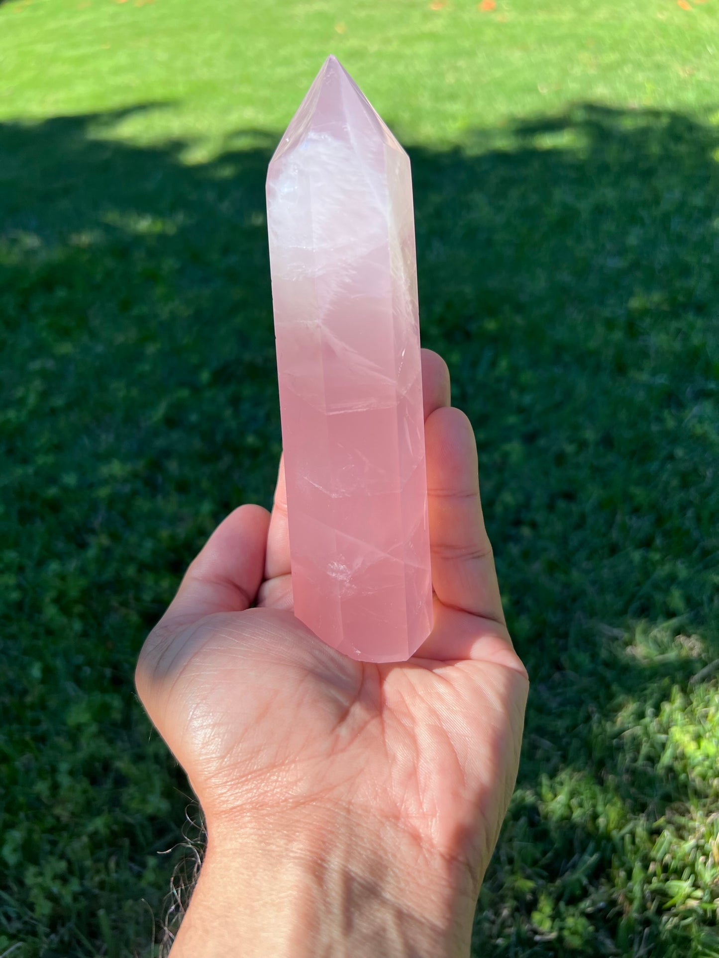 ✨Embrace Love & Harmony with a Rose Quartz Obelisk Tower✨