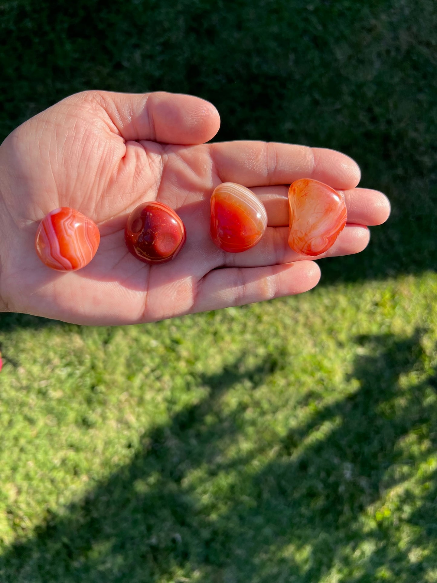 Carnelian Agate Natural Tumble Stones