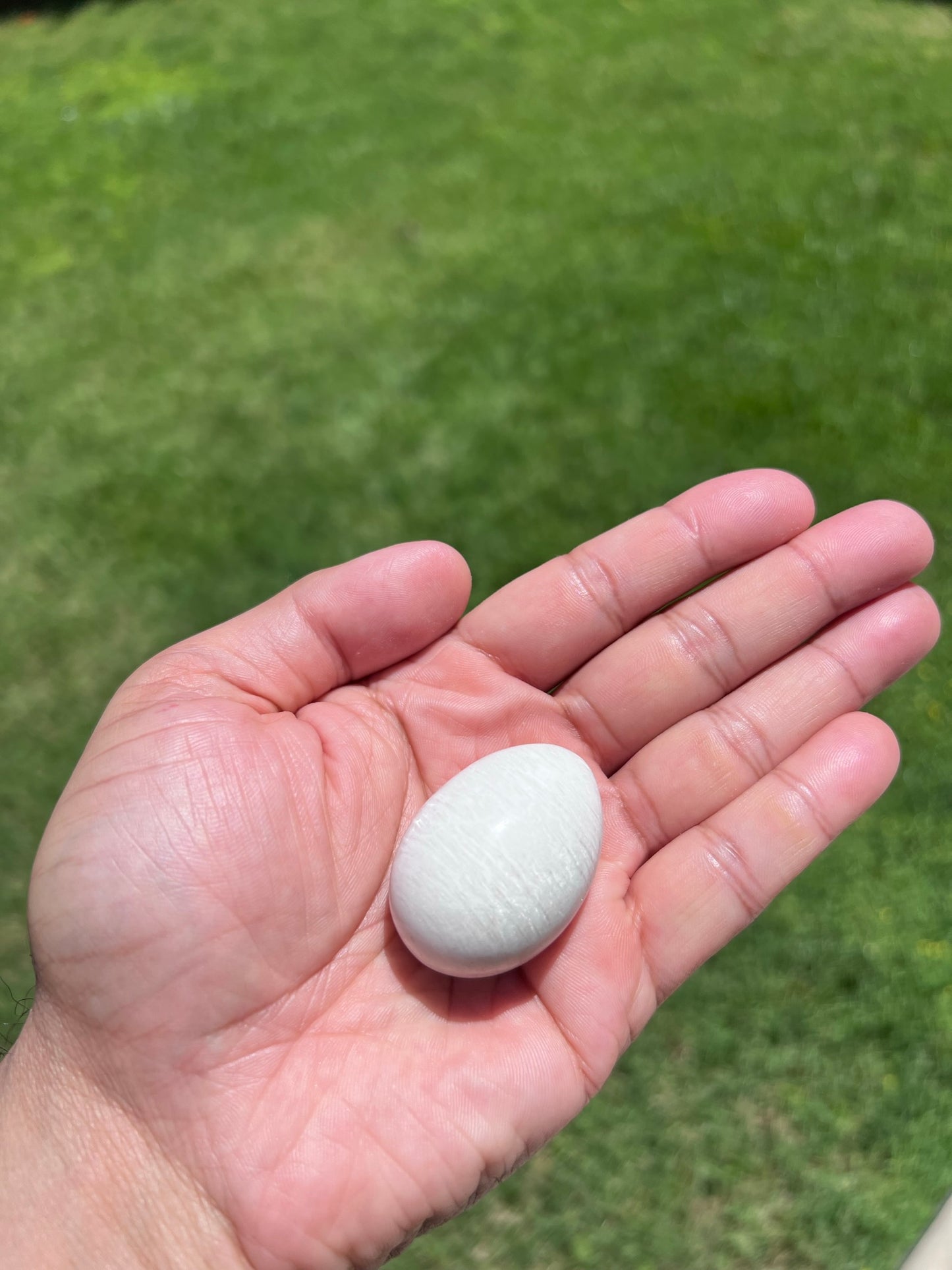 Brazilian Milky Quartz Egg Crystals
