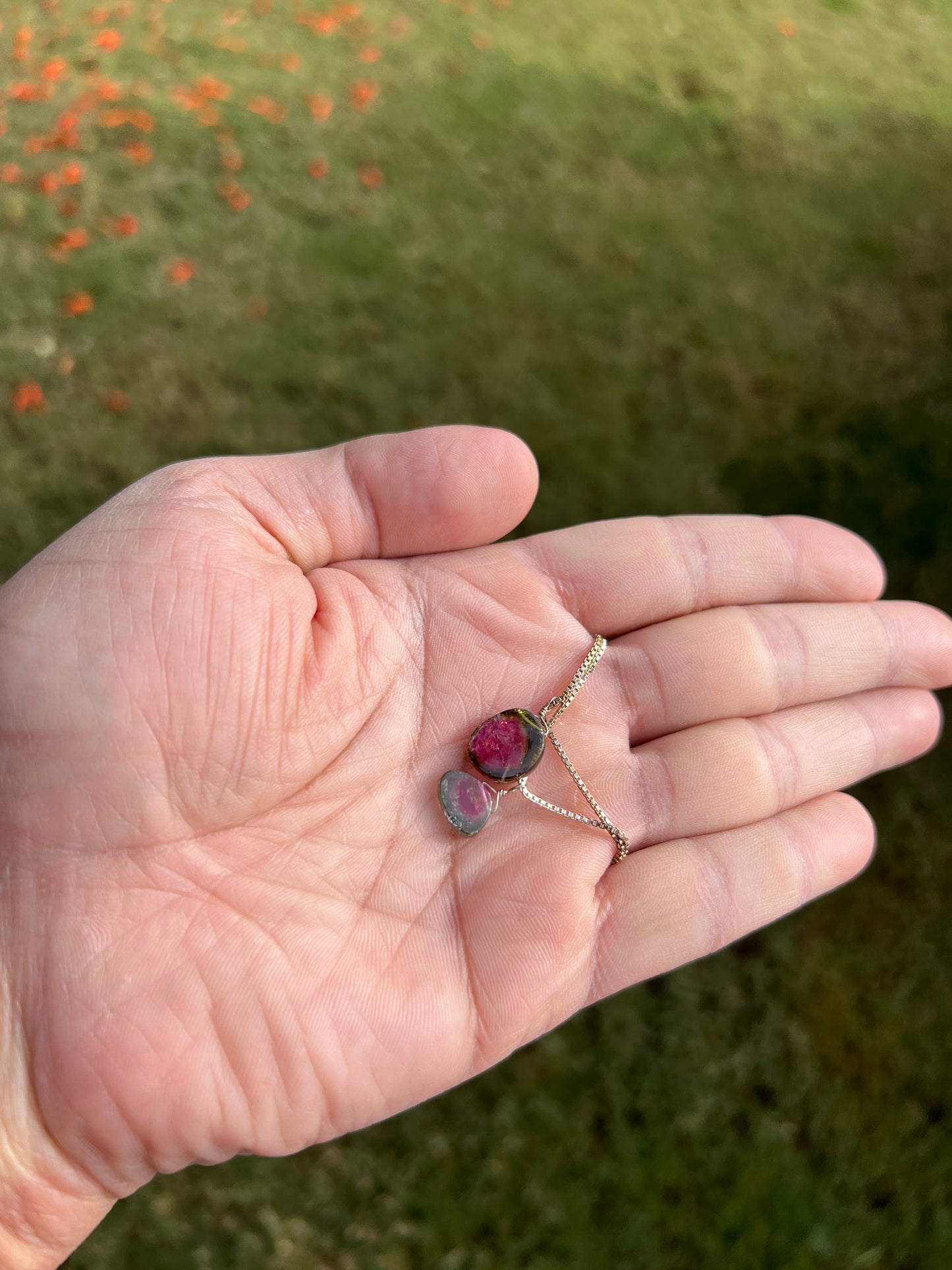 š Embrace Joyful Balance with a Nigerian Watermelon Tourmaline Pendant! š