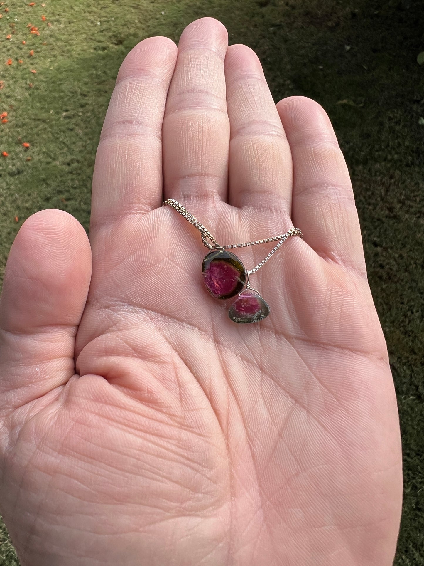 š Embrace Joyful Balance with a Nigerian Watermelon Tourmaline Pendant! š
