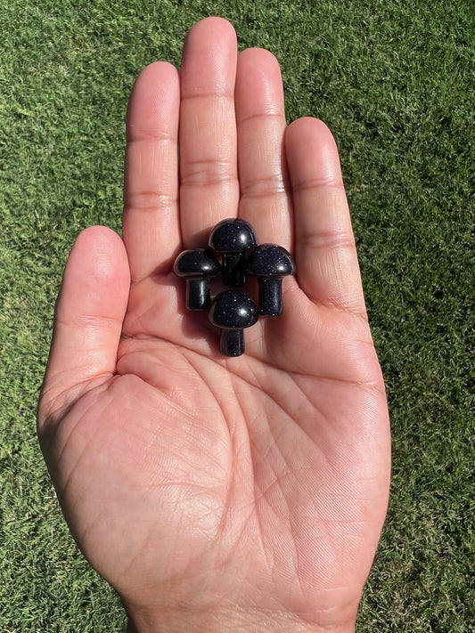 Dive into Tranquility with a Blue Sandstone Mini Mushroom 🍄✨