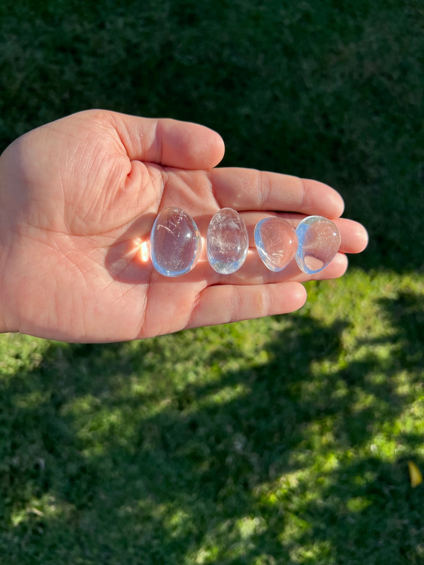 Clear Quartz Natural Tumble Stones