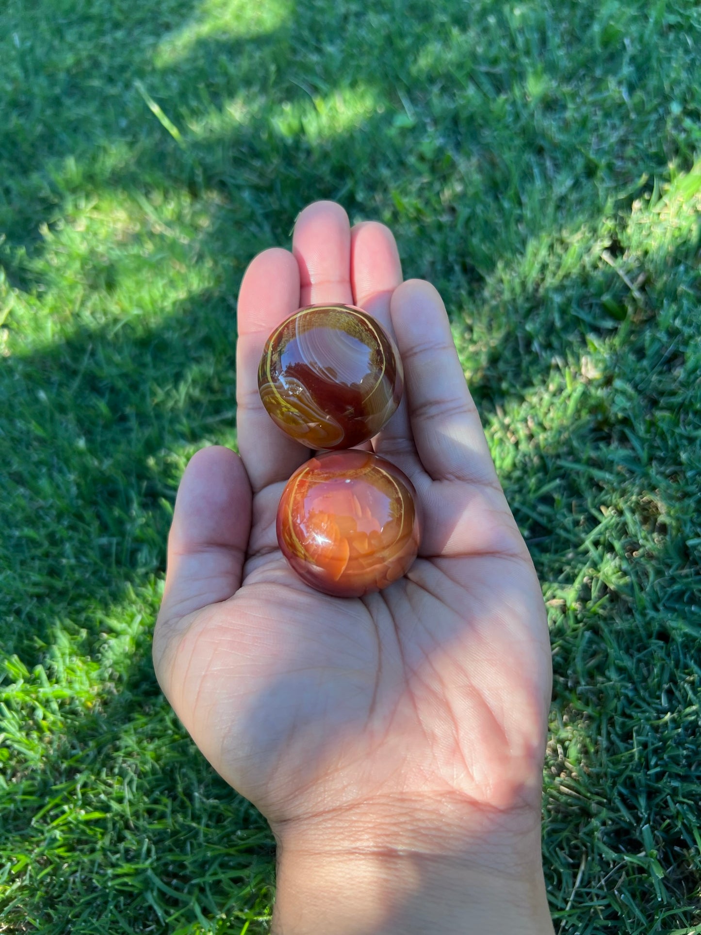 🔥 Ignite Your Inner Fire with a Carnelian Sphere! 🔥