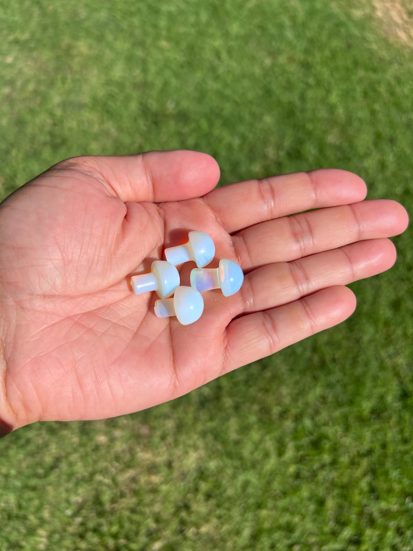 Shine Bright with an Opalite Mini Mushroom ✨🍄