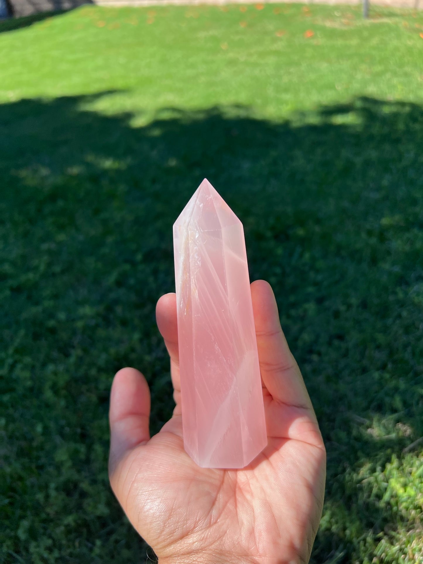 ✨Embrace Love & Harmony with a Rose Quartz Obelisk Tower✨