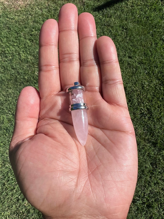 Crystal Bullet Pendant