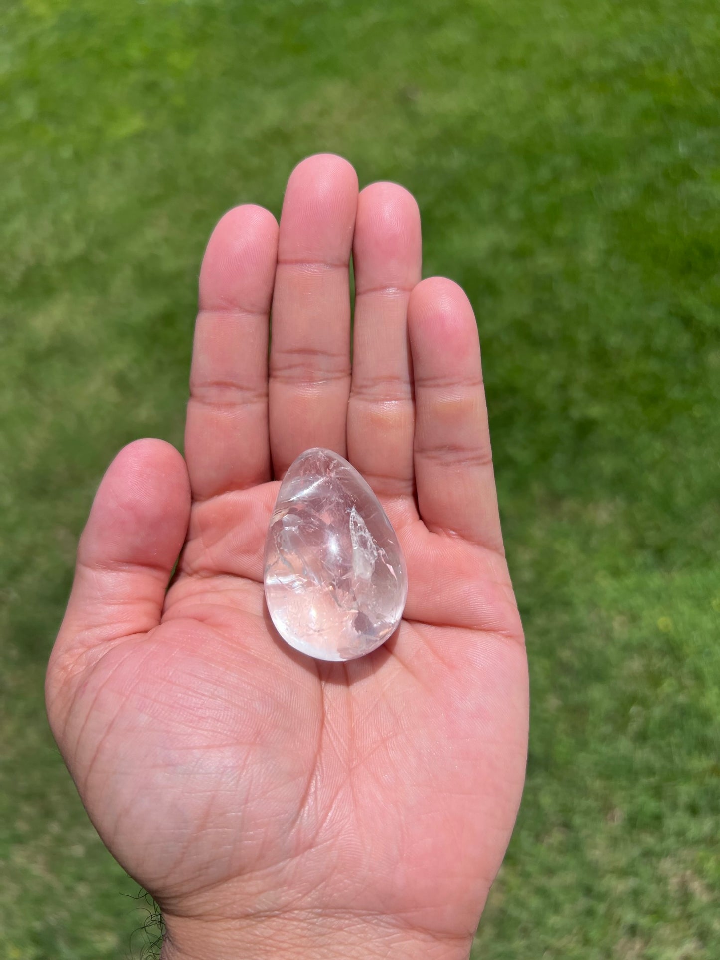 Brazilian Clear Quartz Egg Crystals