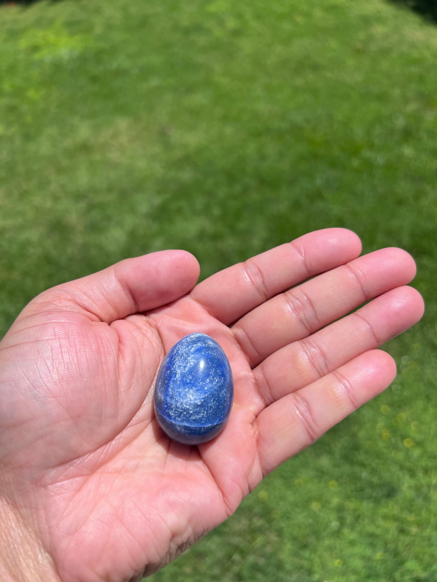 Brazilian Blue Aventurine Egg Crystals